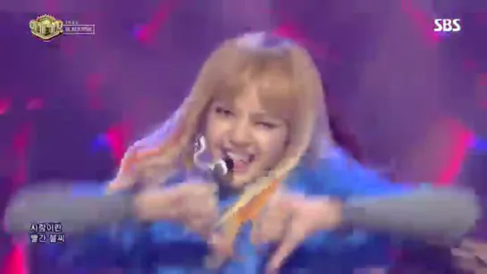 《EXCITING》 BLACKPINK (블랙핑크) - PLAYING WITH FIRE (불장난) @인기가요 Inkigayo