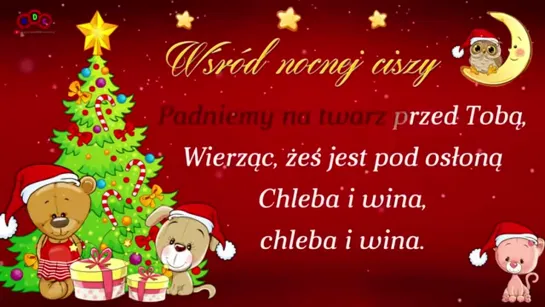 Wśród nocnej ciszy - POLSKIE KOLĘDY DLA DZIECI