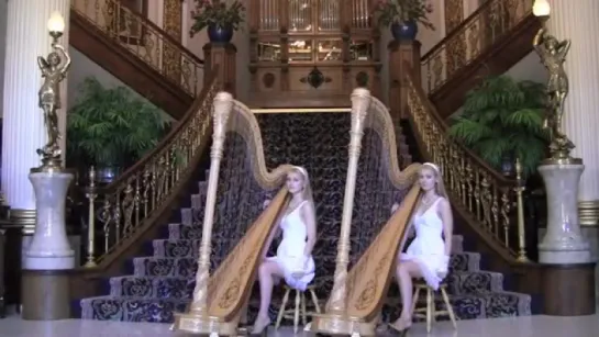 STAIRWAY TO HEAVEN (Led Zeppelin) Harp Twins - Camille and Kennerly HARP ROCK