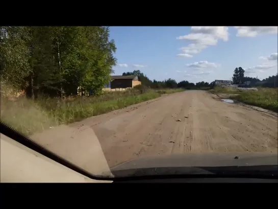 "От переезда до Кладовиц" п. Локня Псковская область.