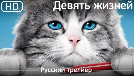 Девять жизней (Nine Lives) 2016. Трейлер русский дублированный [1080p]