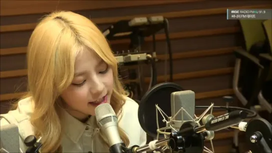 150910 써니의 FM데이트 JUNIEL(주니엘) - 잠꼬대