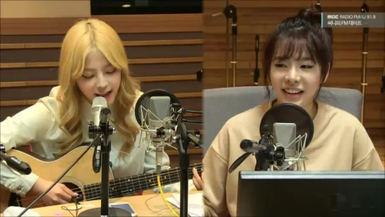 150910 써니의 FM데이트 JUNIEL(주니엘) - Lion Heart