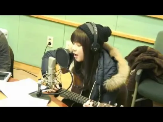 140122 JUNIEL - Say You Love Me (MYMP cover) @ KBS Kiss the Radio