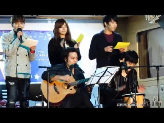 131030 JUNIEL, TOXIC, Kim Jisoo, Ryeowook - Superstar (Lee Hanchul cover) @ KBS Sukira