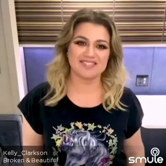 Kelly Clarkson - Broken & Beautiful (Smule)