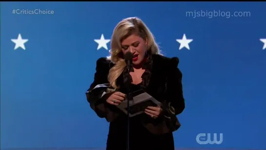 Kelly Clarkson Critics Choice Awards 2020