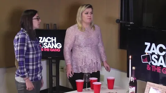 Wine Pong with Kelly Clarkson - Zach Sang Interview