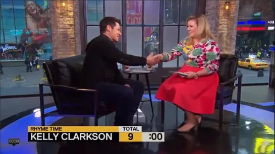 Kelly Clarkson Tests Her Rhyming Skills To The Tune Of Since You've Been Gone - Big Morning Buzz Live