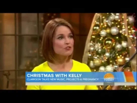 Kelly Clarkson - Interview - Today Show (November 26, 2013)