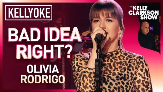 Kelly Clarkson - bad idea right (Olivia Rodrigo Сover The Kelly Clarkson Show Live)