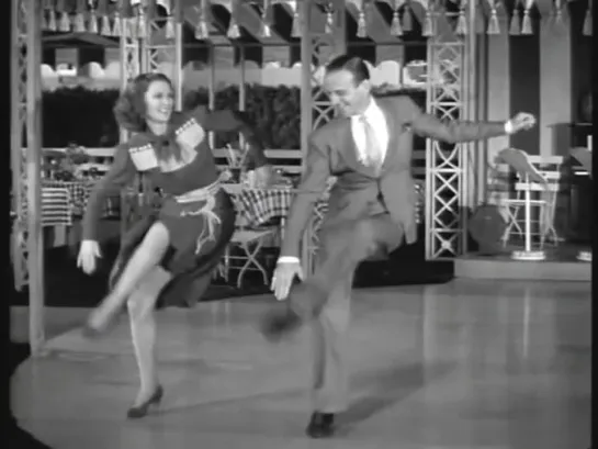 Eleanor Powell and Fred Astaire. Tap Dance duet.