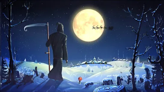 Смерть и Санта.(Death & Santa)   3D Animated Short./2010/