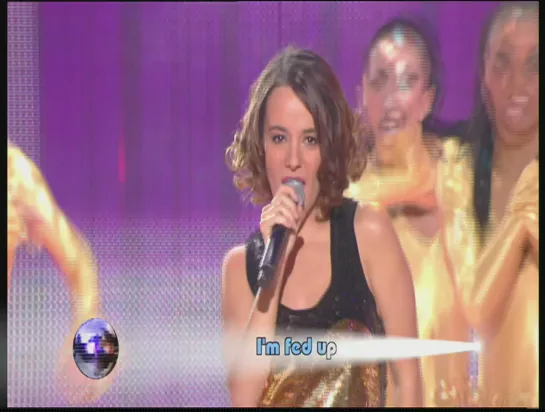 Alizée - Performance - Hung Up. (HDTV.2008.04.05.  1080i)