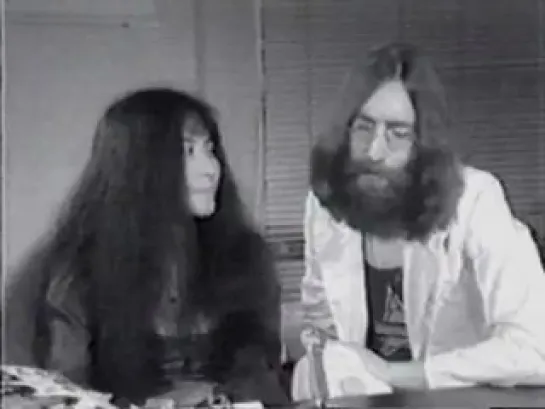 John_John Lennon & Yoko Ono Howling Interview. Toronto, Canada. 1969