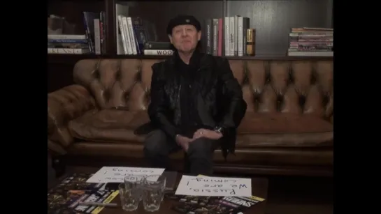 Klaus Meine передает привет российским фанам и зовет на концерт)