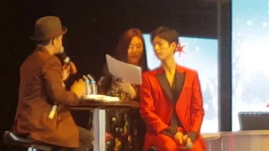 17.1.13 Park Bogums fanmeet in Jakarta..Q  A segment