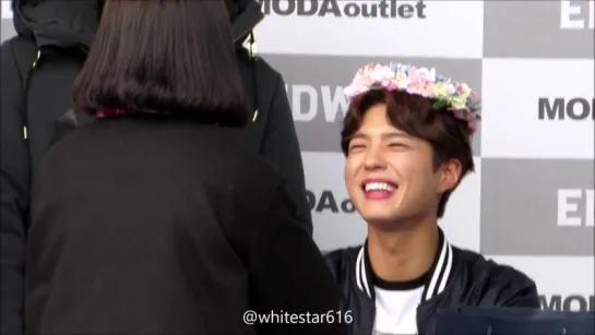 [160313] Edwins Fansign with Park Bogum