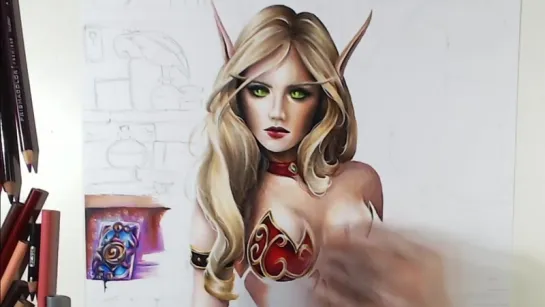 Valeera speed drawing