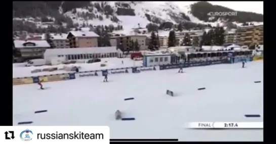 Большунов серебро Кубка мира ⛷