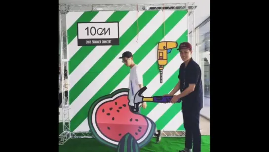 [Instagram] 10cm Summer Concert Photo zone event