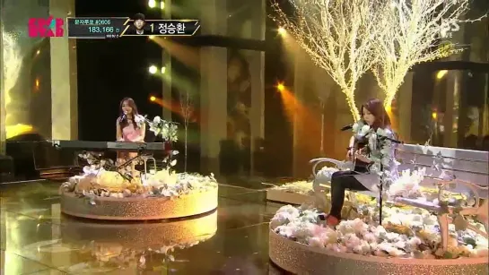 Lee Jin Ah & Kwon Jin Ah - Follow Your Heart & Time, Slowly @ 150405 K-Pop Star 4