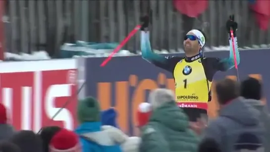 Hes back on top! Martin Fourcade has increased his lead in the Overall standings! Watch the race again on