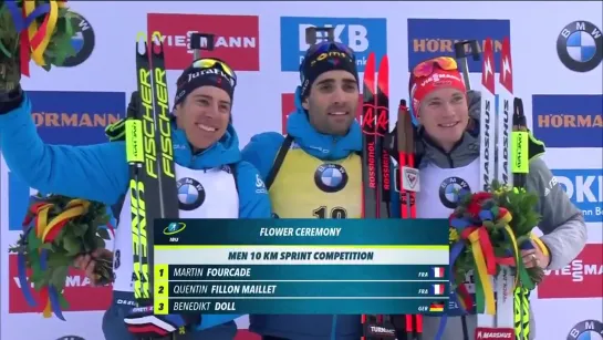 Martin Fourcade is going to collect his 80th bunch of flowers here in RUH20! Join us for t