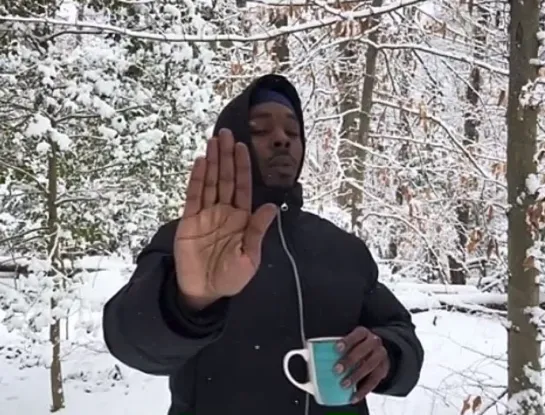 ASMR - rare fingo Aura ✋🏾❄️Cleanse 👐🏾☕️