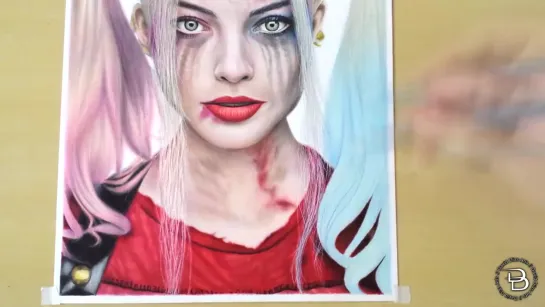 Speed Drawing-Harley Quinn