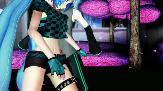 MMD-Elektrika(TDA Miku,Len,Mikuo,VY2)