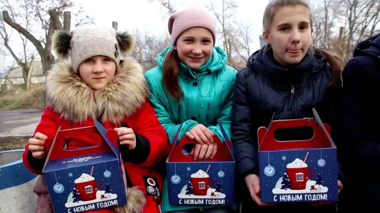 Новогодние подарки. Зайцево. Ангелбат