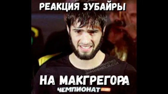 РЕАКЦИЯ ЗУБАЙРЫ НА МАКГРЕГОРА [MMAMEMES]