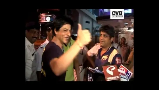 SHAHRUKH WILL DANCE IN KOLKATA IF KKR WIN IPL 4