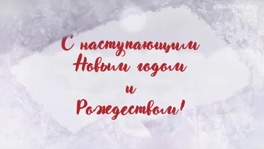 С наступающим Новым годом и Рождеством!