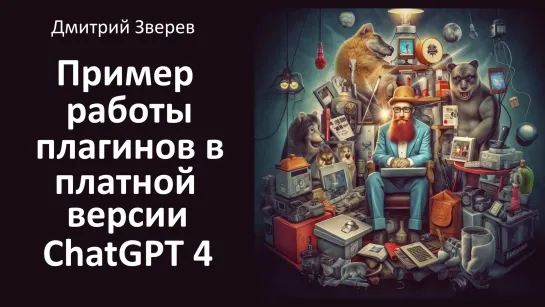 Пример работы плагинов в платной версии ChatGPT (статья из видео)