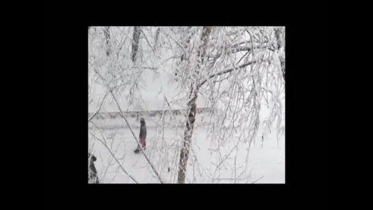 Песня "Снег кружится". Видео-версия  Валерия Михлеева.