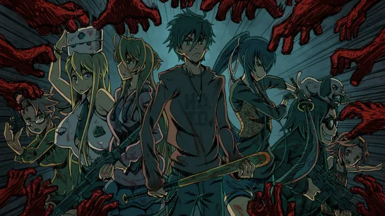 HIGHSCHOOL OF THE DEAD | Ø₱Ɇ₦ł₦₲ ⓇⓊⓈ.  ᏒꂅოᕱᏕϮꂅᏒꂅᎠ |  ОПЕНИНГ НА РУССКОМ.