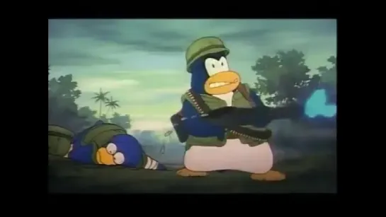 Club Penguin In The Vietnam War (1955-1975 Colorized)