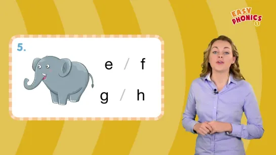 Easy Phonics 1 (Unit 2 Ee, Ff, Gg, Hh  ) - Phonics for Kids - Alphabet - Learn to Read