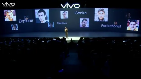 3 рекламных ролика с Аамиром - фрагмент VIVO V9 Launch (23.03.2018)