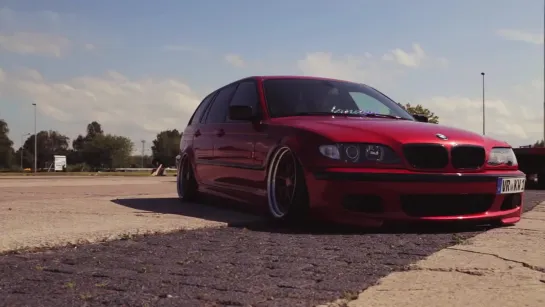 BMW E46 Touring - bagged