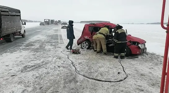 Смертельное ДТП на 172-м километре федеральной автодороги Тюмень-Омск