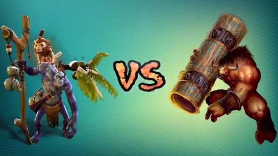 Dota 2: Witch Doctor vs Shaker