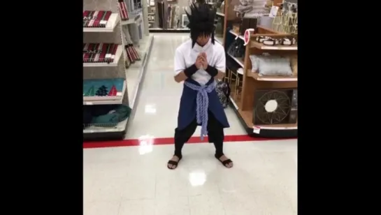 Sasuke back in target yall (Nigga Vine)