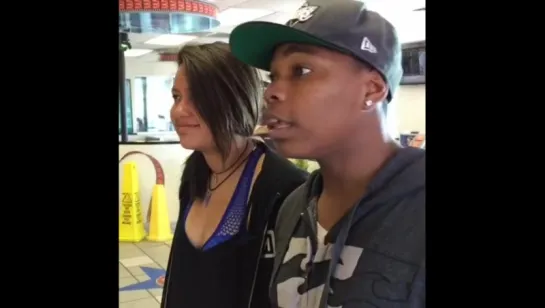 When you take your girl out to eat but the line to long (Nigga Vine)