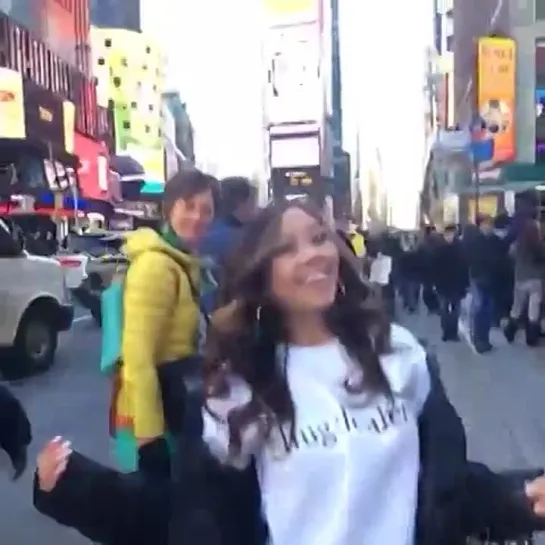 Visiting Times Square for the first time (Nigga Vine)