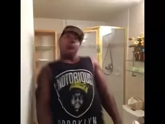 When they sneak out without spraying (Nigga Vine)