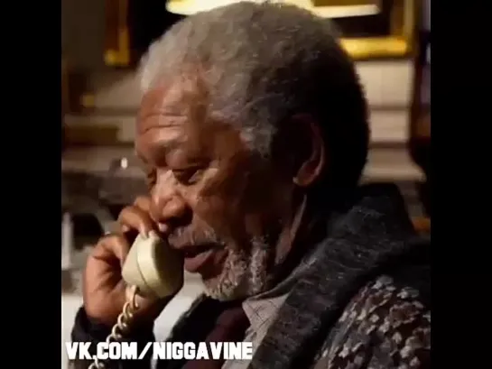 Morgan Freeman acting like he don't know where my chicken is (Nigga Vine)