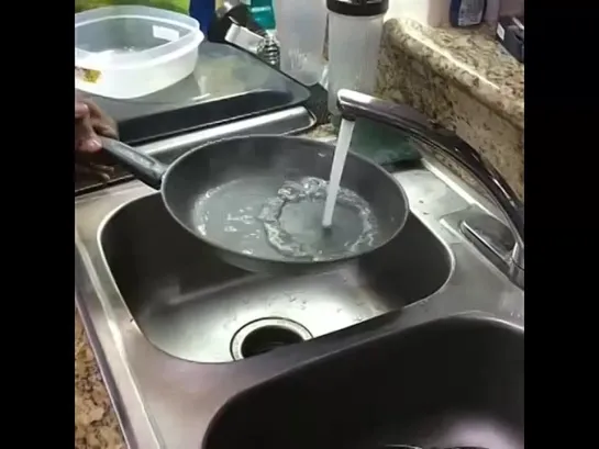 The best part of cooking is watching the pan sizzle in water (Nigga Vine)